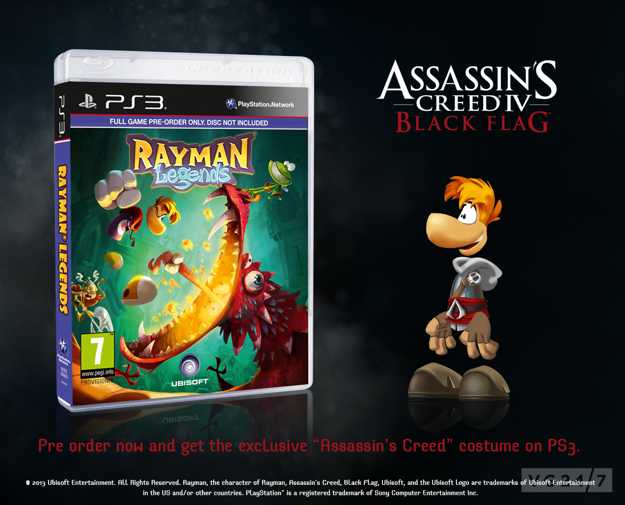 Новый трейлер Rayman Legends, а также бонусы для оформивших предзаказ |  GameMAG