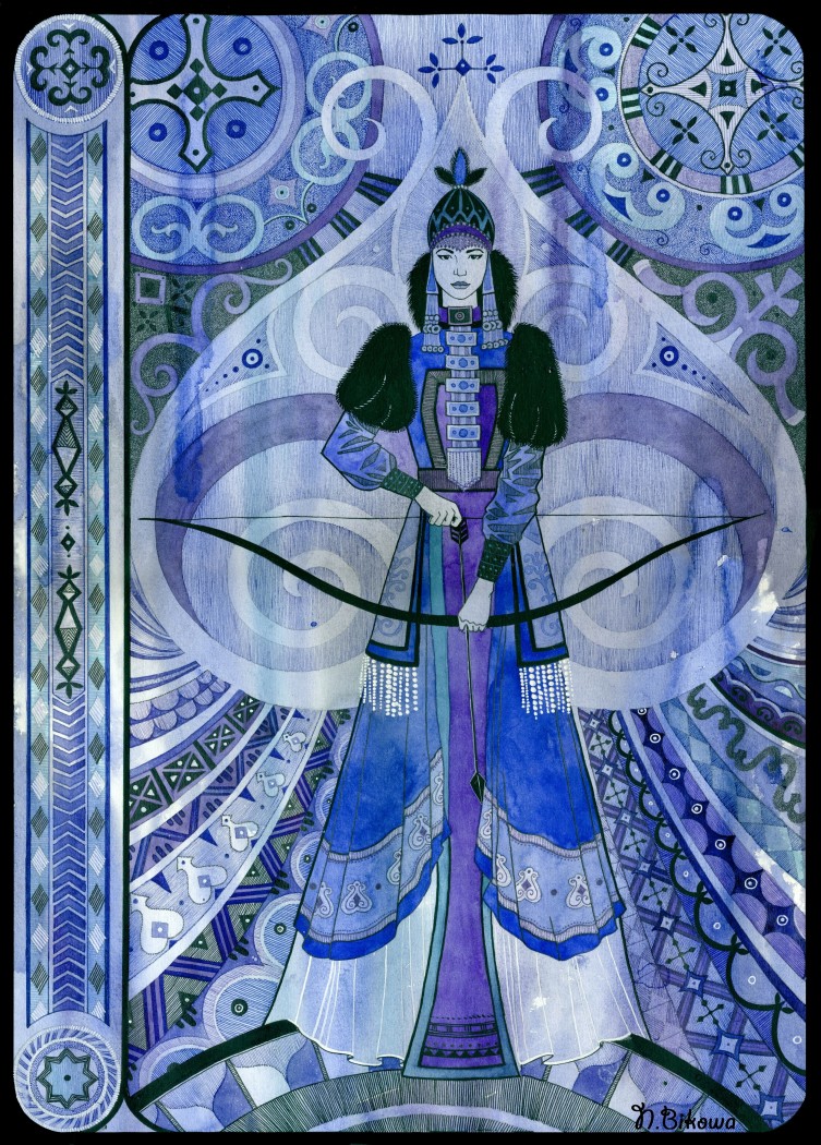 Якутская мифология богиня Айыысыт