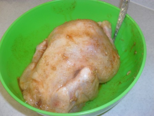Цыпленок запеченный с картофелем в рукаве 1baf62bacdaf8b92d840a386ea08841b